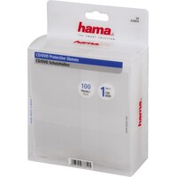 Hama CD/DVD protective sleeves 100, Transpare