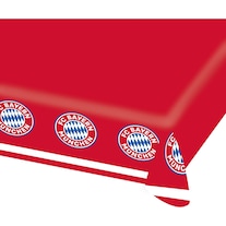Magni Amscan 9906511 - FC Bayern München Tischdecke, Größe 120 x 180 cm, aus Papier, perfekt für die Fan-