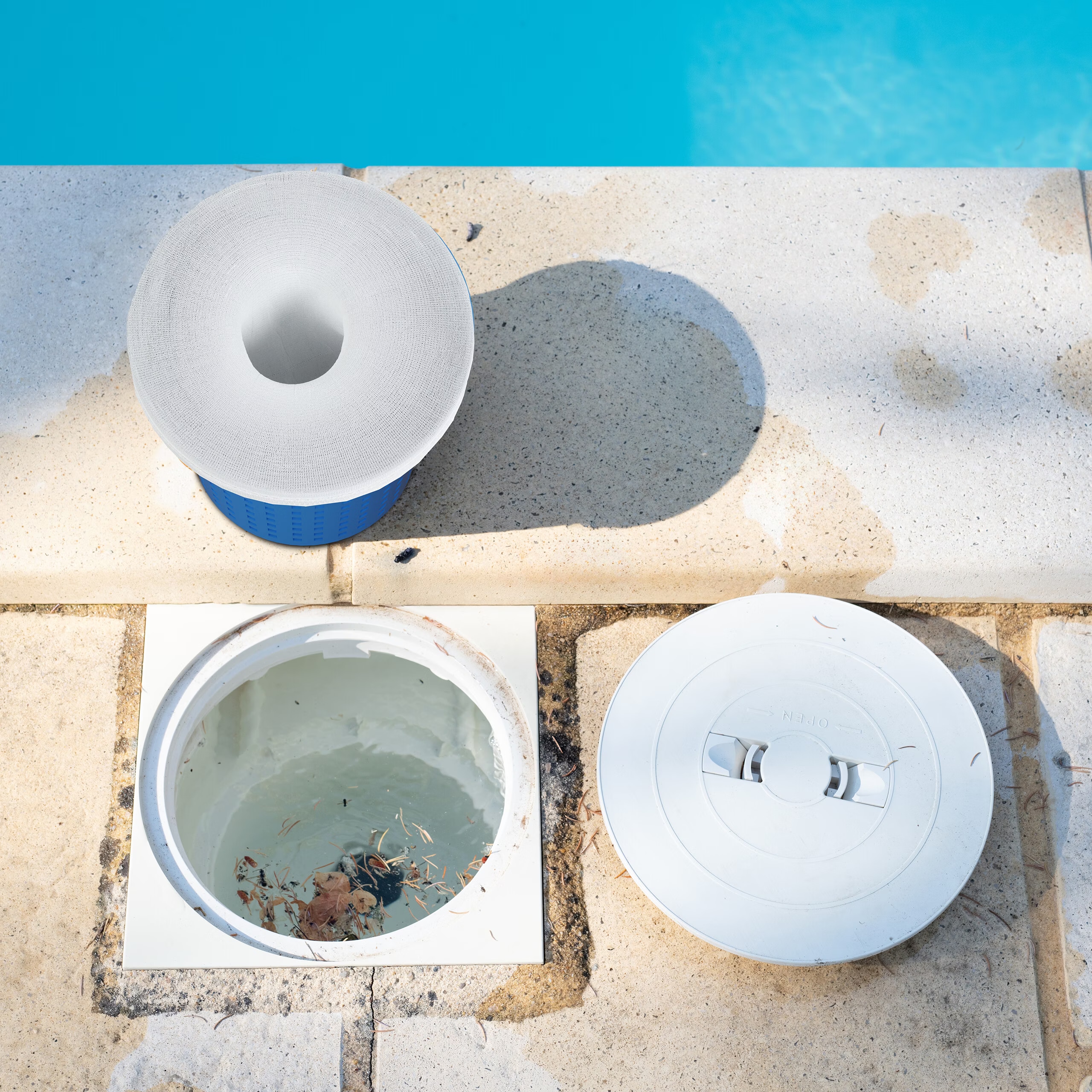 ZLKRHAK Pool Skimmer Socken 10/20/30 Stück - Filtersocken Für Pool Skimmer