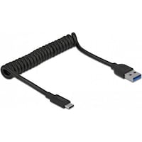 Delock USB 3.1 Gen 2 Spiralkabel (1.20 m, USB 3.1)