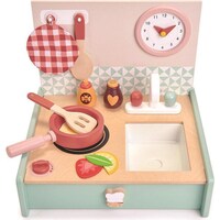 Tender Leaf Toys Kitchen with accessories