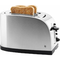 WMF Stelio Toaster Doppelschlitz Toaster Edelstahl mit Brötchenaufsatz