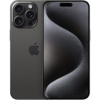 Apple iPhone 15 Pro Max (256 GB, Black Titanium, 6.70", SIM + eSIM, 48 Mpx, 5G)