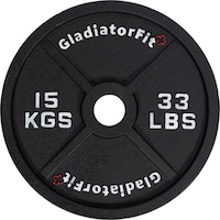 Gladiatorfit Olympia Gusseisen (1 x 15 kg)