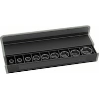 Bosch Professional Zubehör Steckschlüssel-Set, 9-tlg., 7–19 mm lang (3/8", 16 mm, 19 mm, 7 mm, 13 mm, 10 mm, 12 mm, 15 mm, 8 mm, 17 mm)