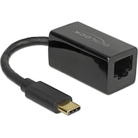 Delock USB3.1 Typ-C zu LAN Adapter (USB 3.1, RJ45)