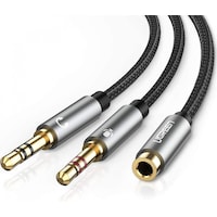 Ugreen Microphone and headphone Y splitter 3.5 mm jack (0.20 m, Entry level, 3.5mm jack (AUX))
