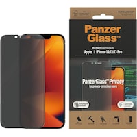 PanzerGlass Ultra-Wide Fit Privacy (1 Stück, iPhone 14, iPhone 13 Pro, iPhone 13)
