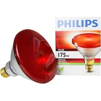 Philips PAR38 E27 175W IR kaitinamoji lempa, raudona (175 W)