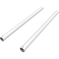 Multibrackets Lengthening tubes 2x 950mm, white, max 30 kg