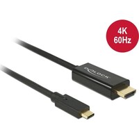 Delock Thunderbolt 3| USB Typ C — HDMI (Typ A) (3 m, USB Type C, HDMI)