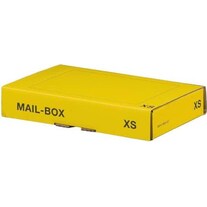 Smartboxpro Paket-Versandkarton MAIL BOX, Gr”áe: XS, gelb