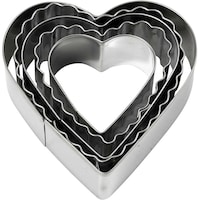 Creativ Company cookie cutter heart 8 cm, 5 pieces