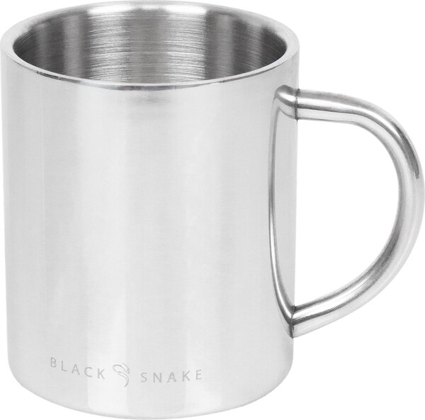 Black Snake tiefer Teller, flacher Teller, Tasse, Essbesteck Galaxus