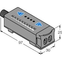 Turck Opto Sensor Light guide sensor for plastic light guides R55FPWQ (Sensor)