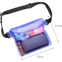 Cover-Discount Wasserdichte Tasche Dry Bag für Handy und Kleinwaren schwarz
