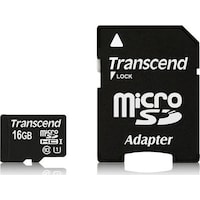 Transcend Premium 400x (microSDHC, 16 GB, U1, UHS-I)