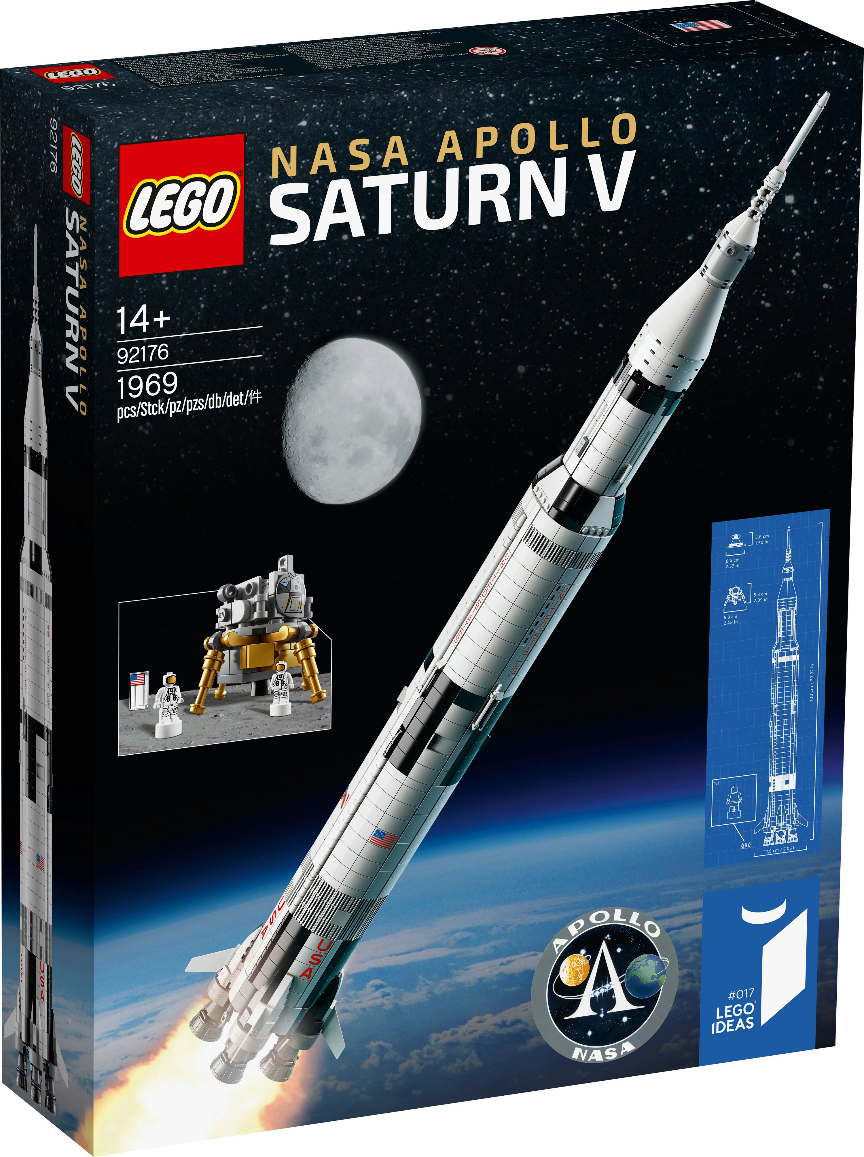 LEGO NASA Apollo Saturn V 92176 LEGO Ideas LEGO Seltene Sets Galaxus