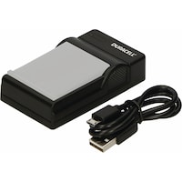 Duracell Ladegerät mit USB Kabel für Olympus Li-40B/Fuji NP-45 (Ladegerät)