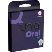 Uniq Oral Love» Karte mit 3 extrem dünnen, latexfreien und absolut geruchslosen Lecktüchern