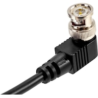 Roko S1133A SDI spiral cable with right-angle plug (100cm)