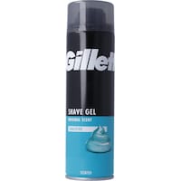 Gillette Sensitive Basis Rasiergel Gel (200 ml, Rasiergel)
