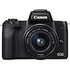 Canon EOS M50 Kit - Import (15 - 45 mm, 24.10 Mpx, APS-C / DX)