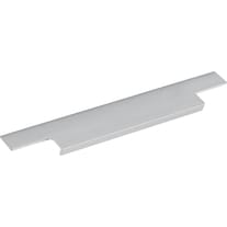 Furnipart Trim handle strip Möbelgirff length 295 mm aluminium stainless steel effect
