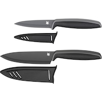 WMF Messerset 2tlg Messer mit Schutzhülle Touch Spezialklingenstahl beschichtet