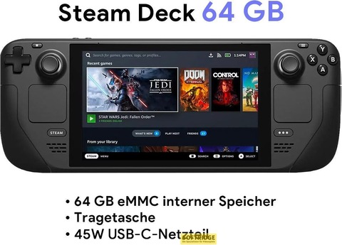 Valve Steam Deck 64GB - kaufen bei Galaxus