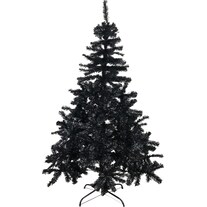 Mojawo Weihnachtsbaum 180 cm inkl Ständer Schwarz