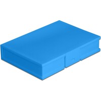 Delock Schutzbox für 3.5" HDD blau