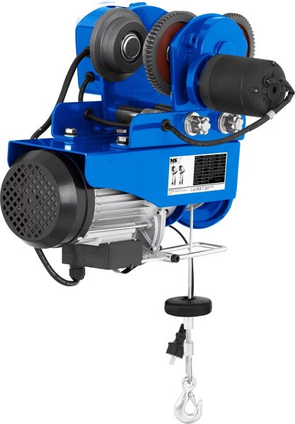 MSW Laufkatze Procat 300 Kg elektrisch Seilzug Kran Winde Seilwinde ...