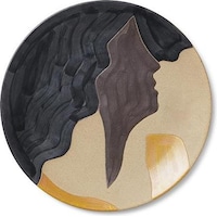 Ferm Living Ceramic Platter (37.5 x 37.5 cm)