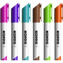 Kores K-Marker Whiteboard (Orange, Brown, Violet, Pink, Turquoise, Light green, 6, 3 mm)