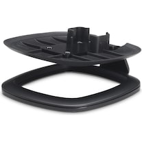 Flexson Sonos ONE Tischständer in schwarz einteilig (1 Stk., Ständer, Nicht beweglich)
