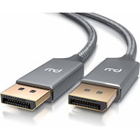 Primewire DisplayPort Kabel, DP 1.2, Verbindungskabel 4K 3840 x 2160 @ 60 Hz / 2K @ 120Hz für Monitor (2 m, DisplayPort)