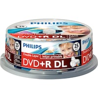 Philips 1x25 DVD+R 8,5GB DL 8x IW SP (25 x)