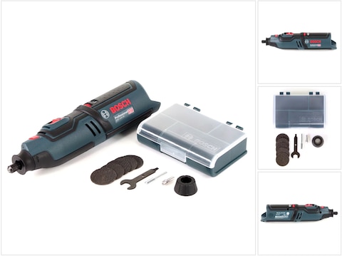 Bosch Professional Akku Rotationswerkzeug GRO 12V-35 (ohne Akkus Und