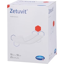 Hartmann Zetuvit absorbent dressings sterile 25 pieces