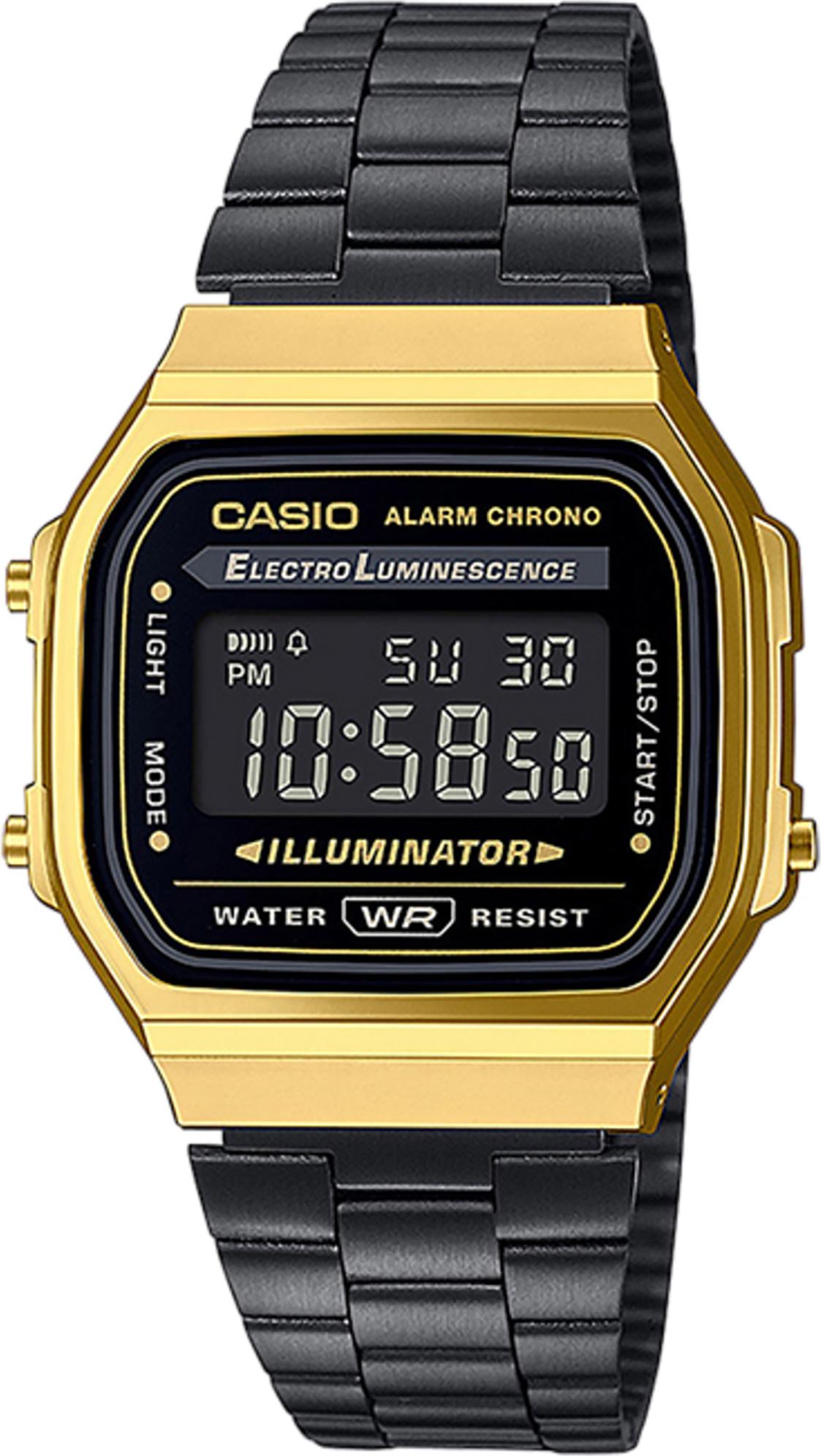 Casio aw168 gold deals