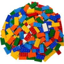 LEGO Duplo 2x4 Steine - Grundbausteine 3011 BRANDNEU - 100x (3011)