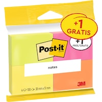 Post-it Haftnotizen 3 + 1 (38 x 51 mm)