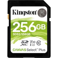 Kingston Canvas Select Plus (SDXC, 256 GB, U3, UHS-I)