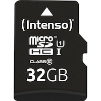 Intenso Micro SDHC Card (microSDHC, 32 GB, U1, UHS-I)