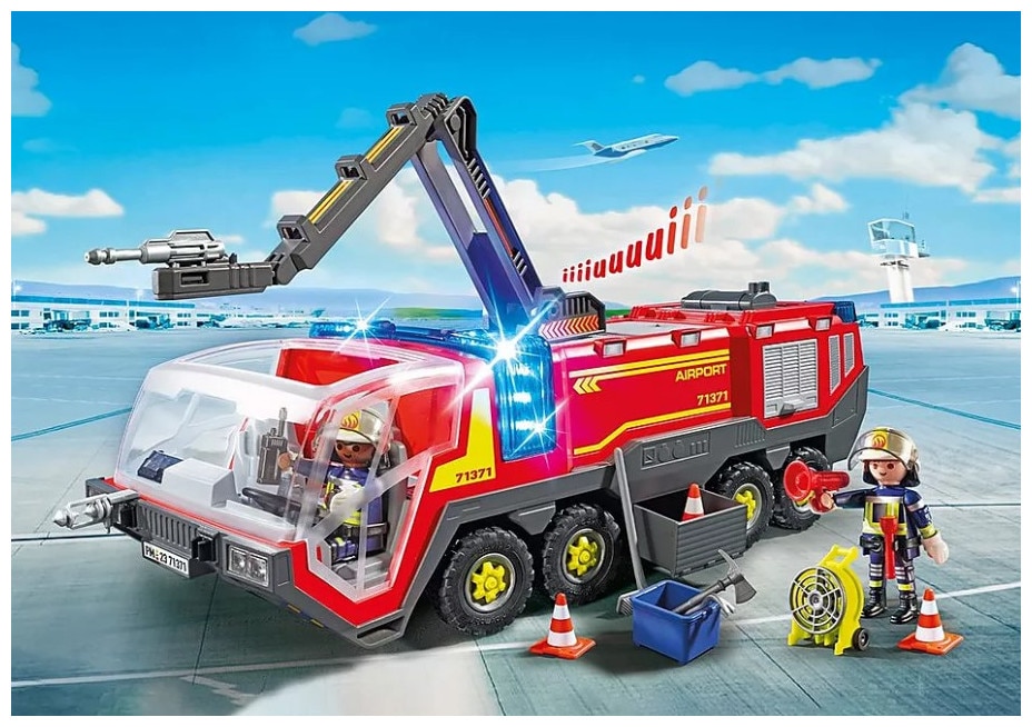 Playmobil Flughafenloschfahrzeug 71371 Playmobil City Action Galaxus