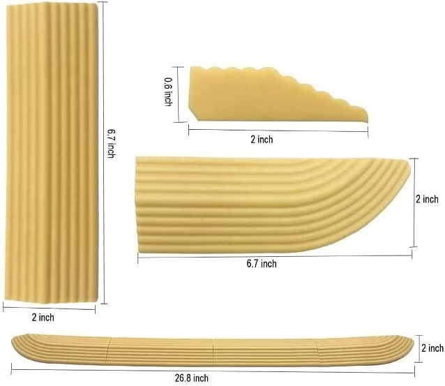 Rutschfeste Rampe Für Saugroboter - Türschwellen-Überbrückung Aus Gummi