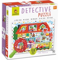 Ludattica 108 Piece Puzzle - Baby Detective: My Home (108 Teile)