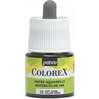 Pebeo Colorex water ink (Green Yellow, 45 ml)