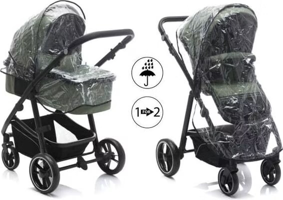 Mica Kinderwagenset - Jaguar - Farbe: grn melange